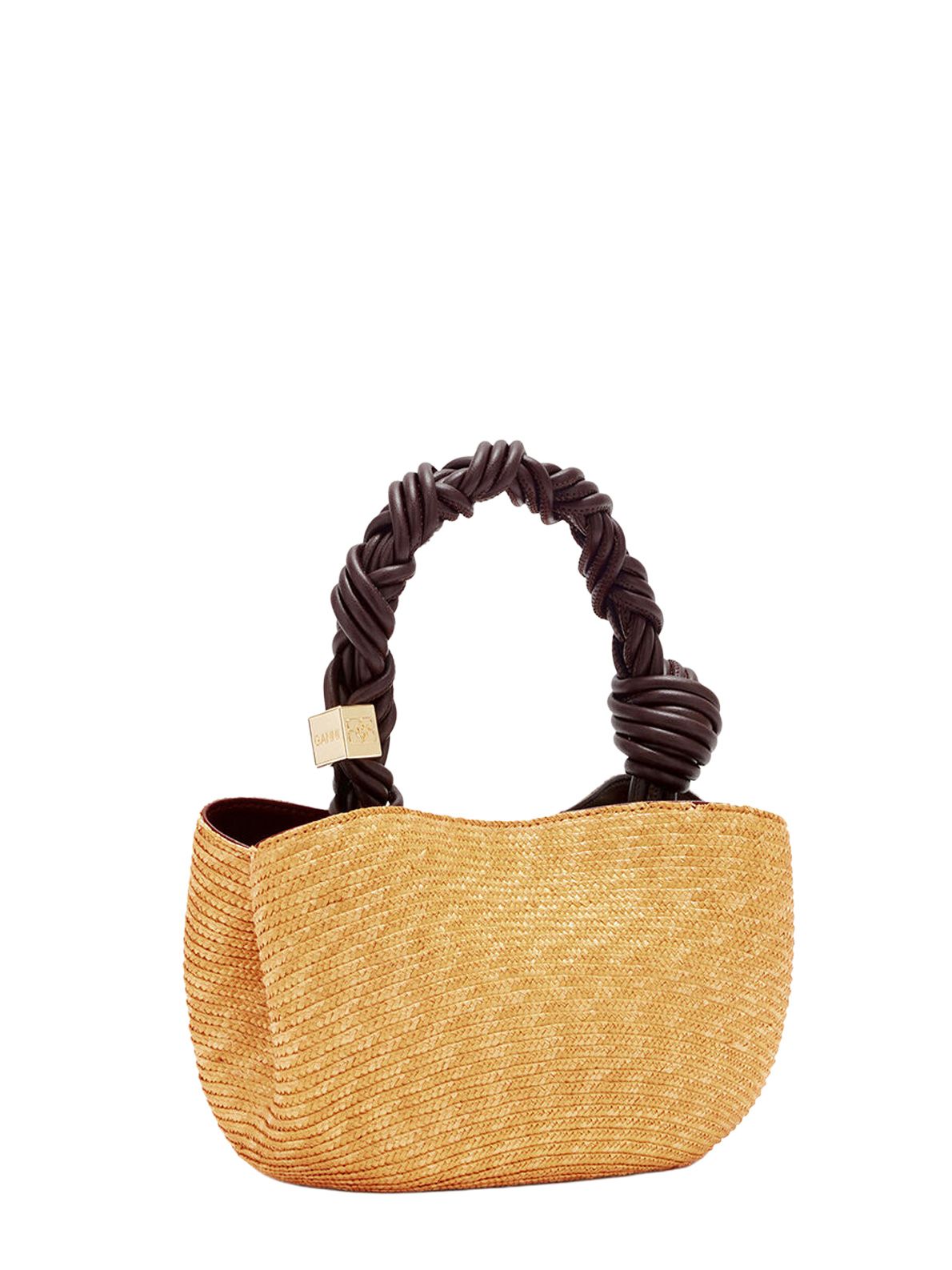 borsa bou mini paglia GANNI