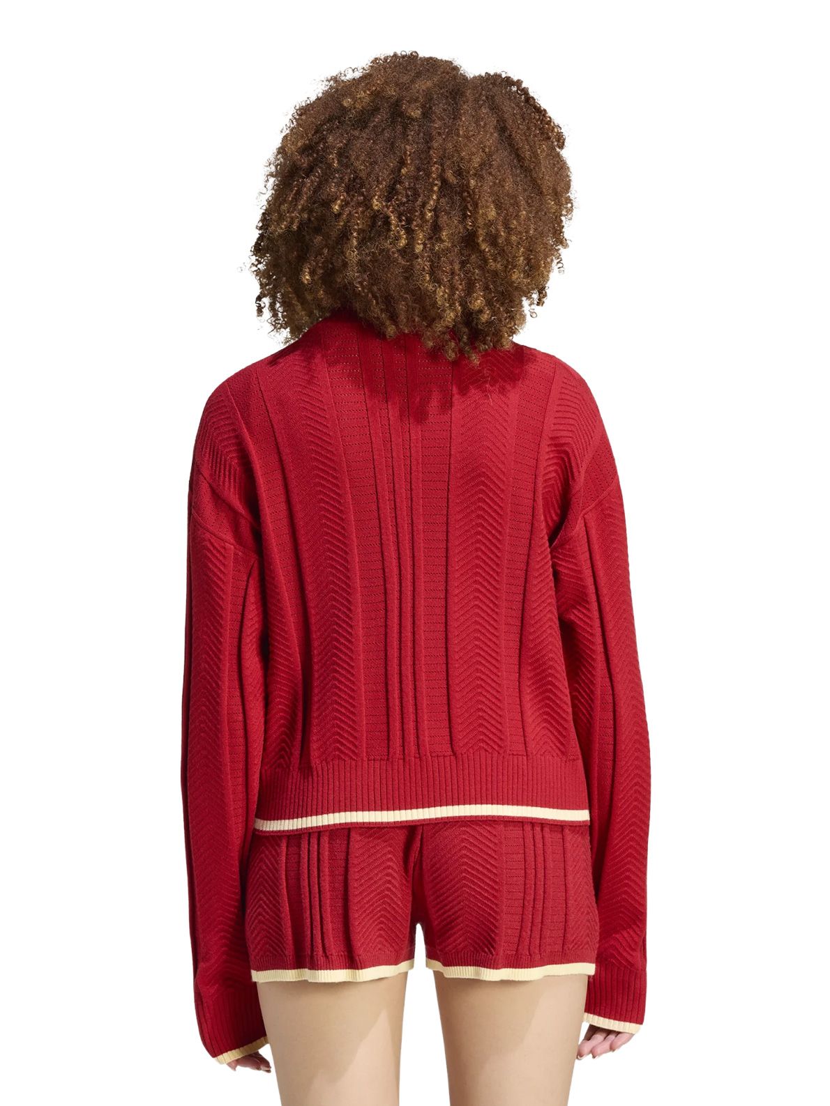 maglia fb tracktop rosso ADIDAS ORIGINALS