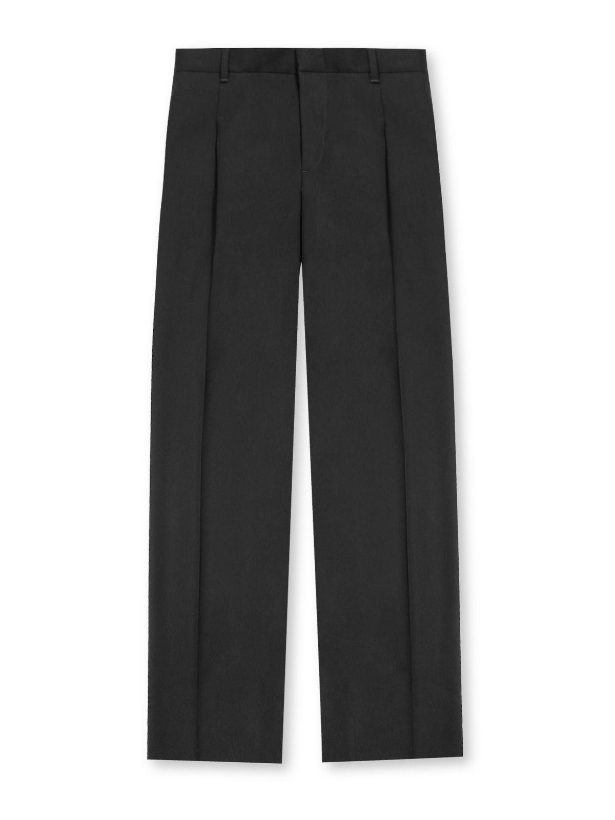 Black attitude drop reg pants LARDINI