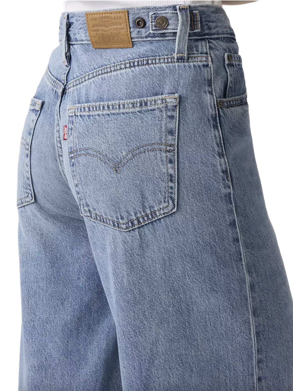 pantaloni a gamba larga blu  LEVI'S