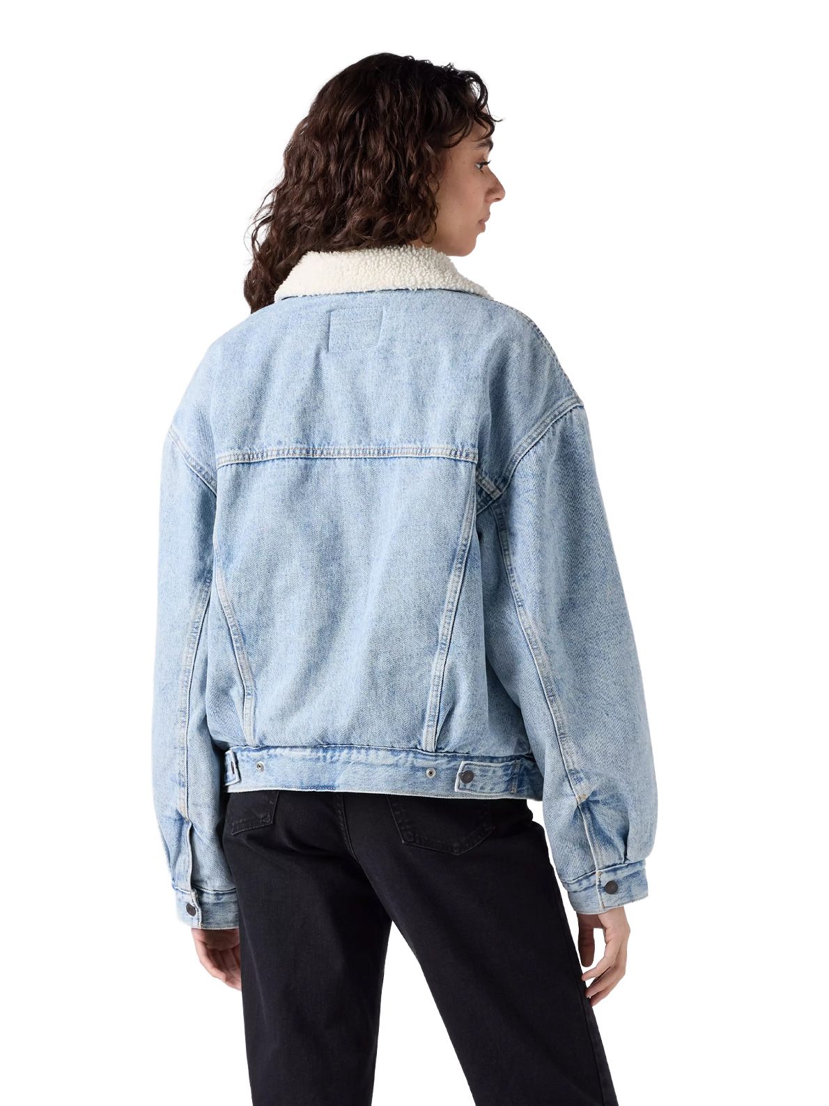 giacca sherpa anni '90 trucker LEVI'S