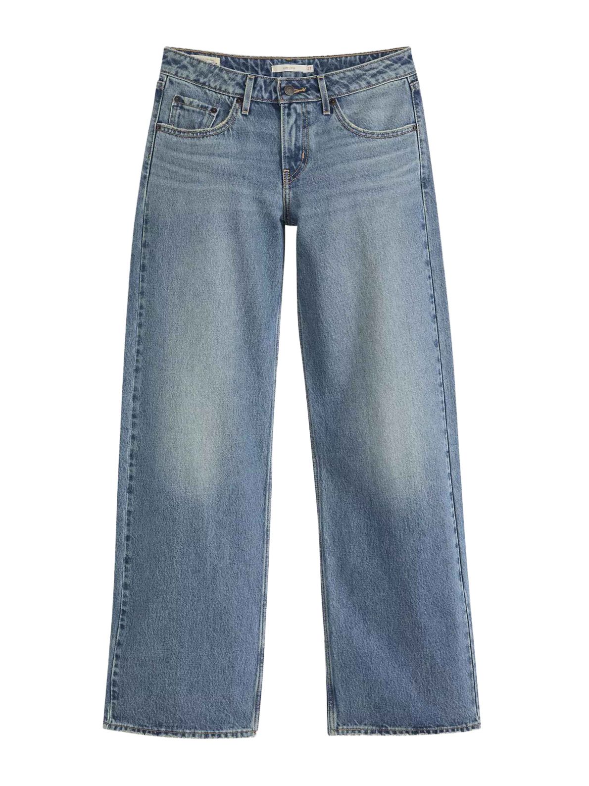 Jeans bassi blu