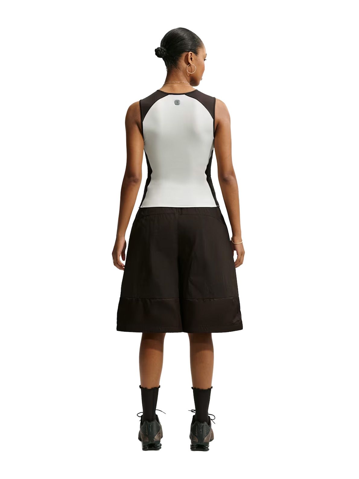 shox tank brown white   NIKE