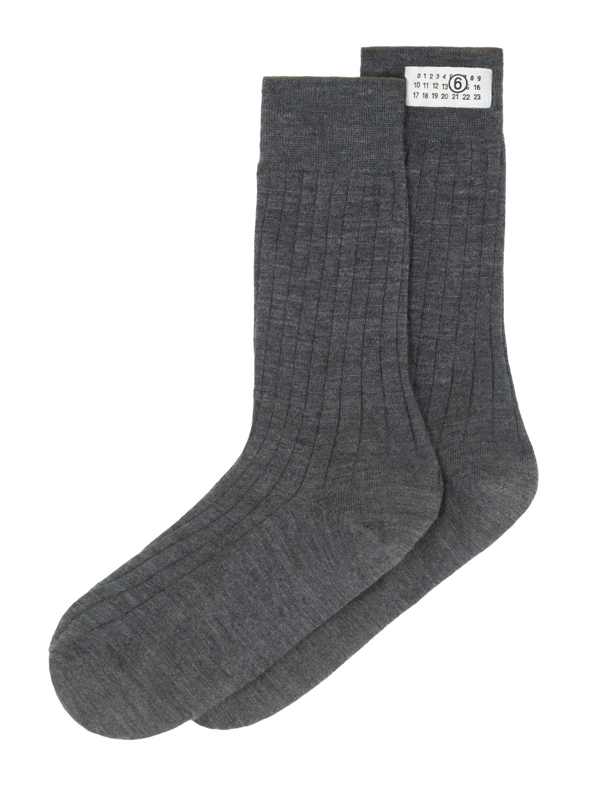 calzini di lana grigi  MM6 MAISON MARGIELA