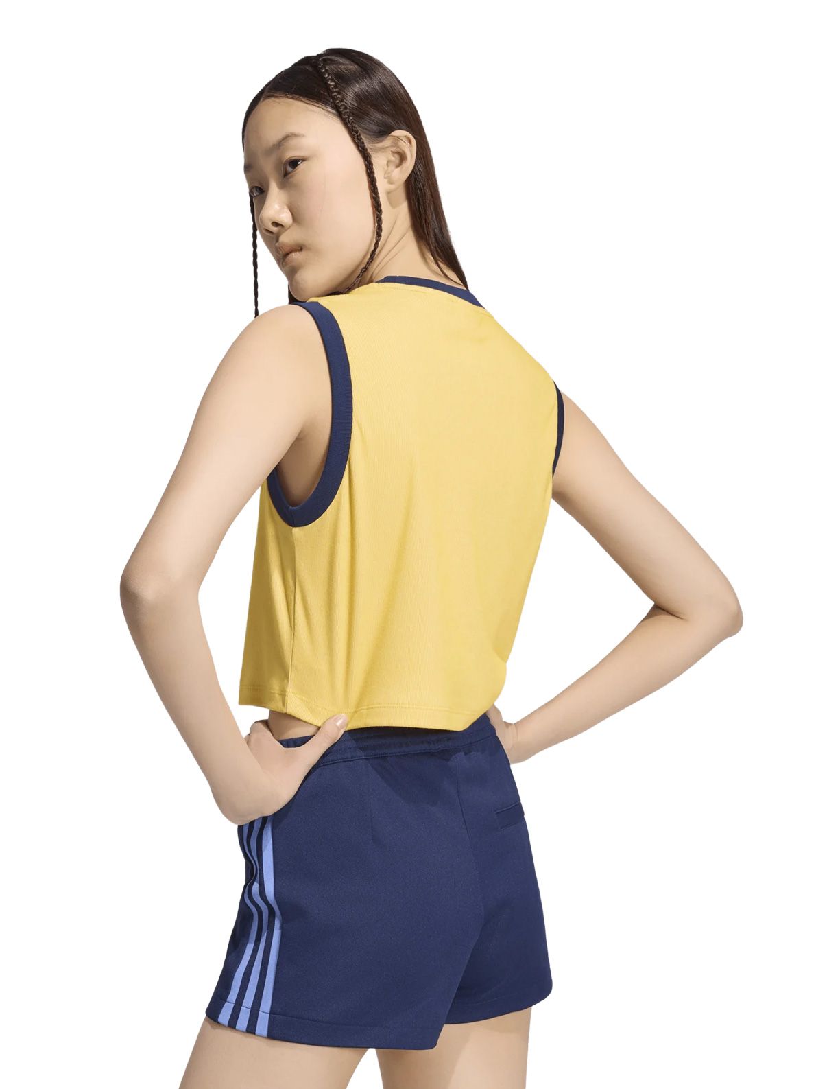 Tank yellow ADIDAS ORIGINALS