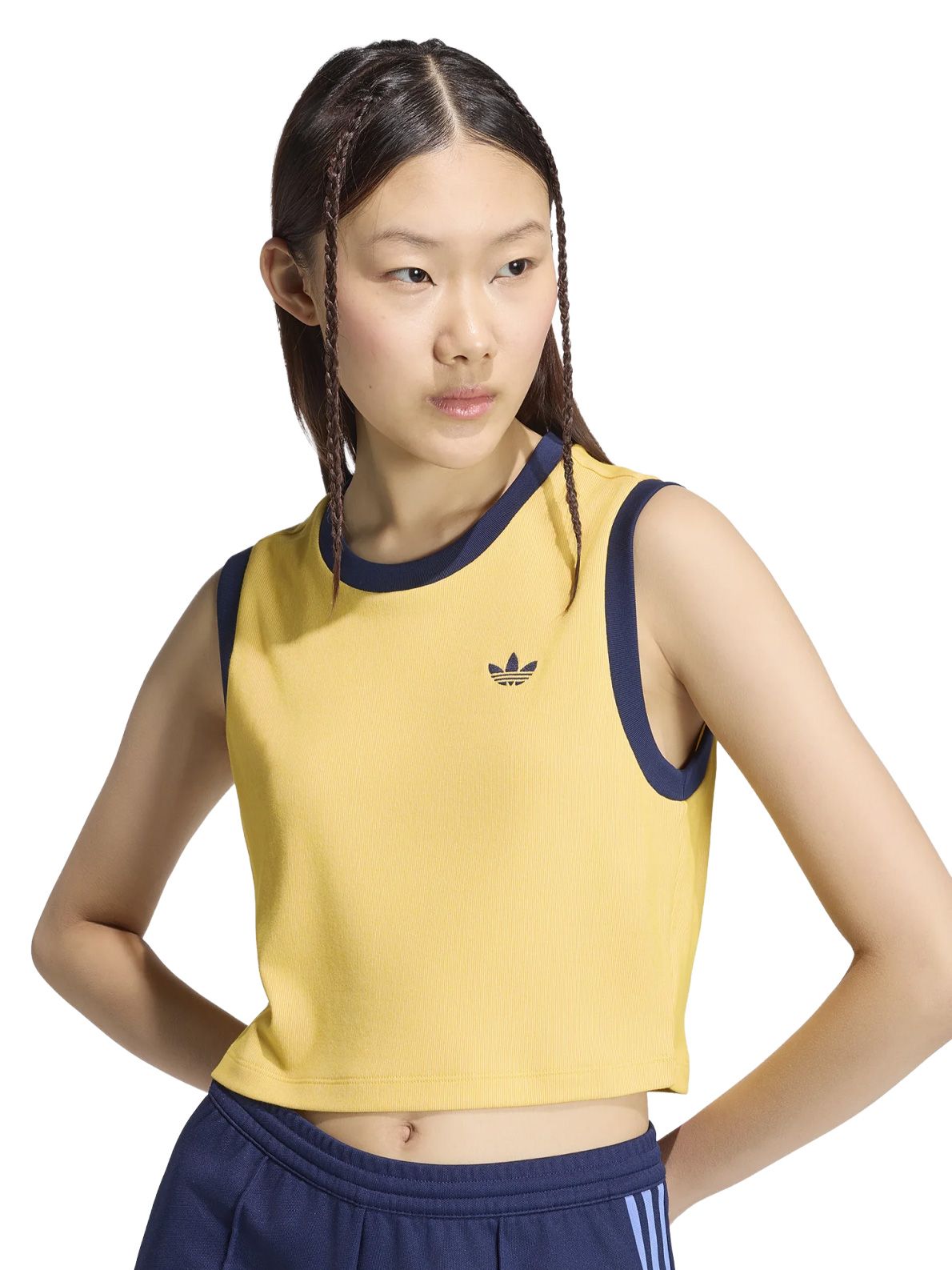 Tank yellow ADIDAS ORIGINALS