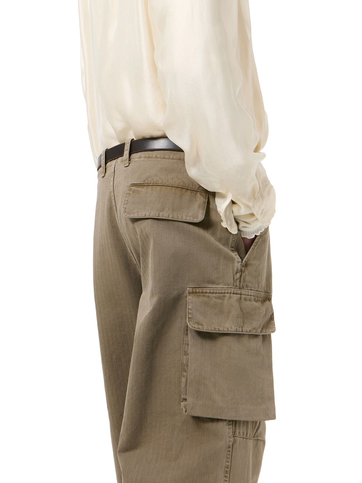 pantaloni montano cargo oliva OUR LEGACY