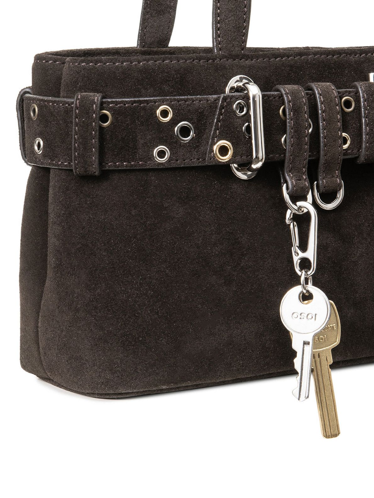 borsa a tracolla spilla mini mocha OSOI