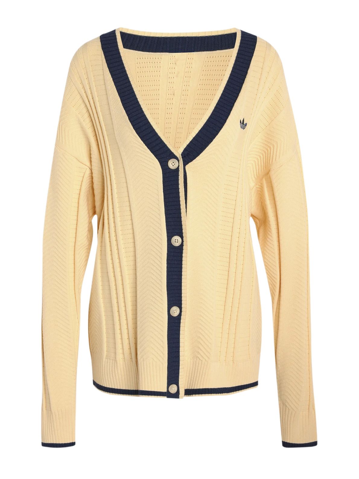 vanilla cable knit cardigan