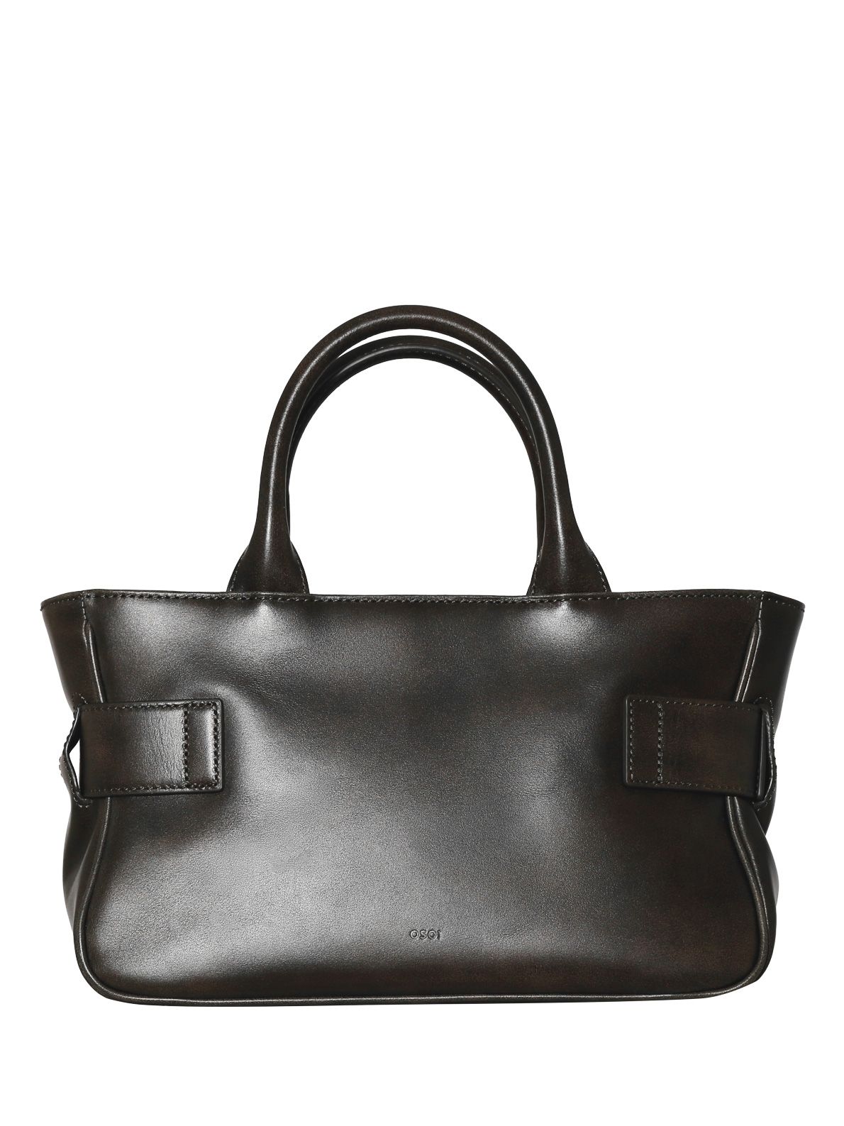 Borsa brocle mini marrone OSOI