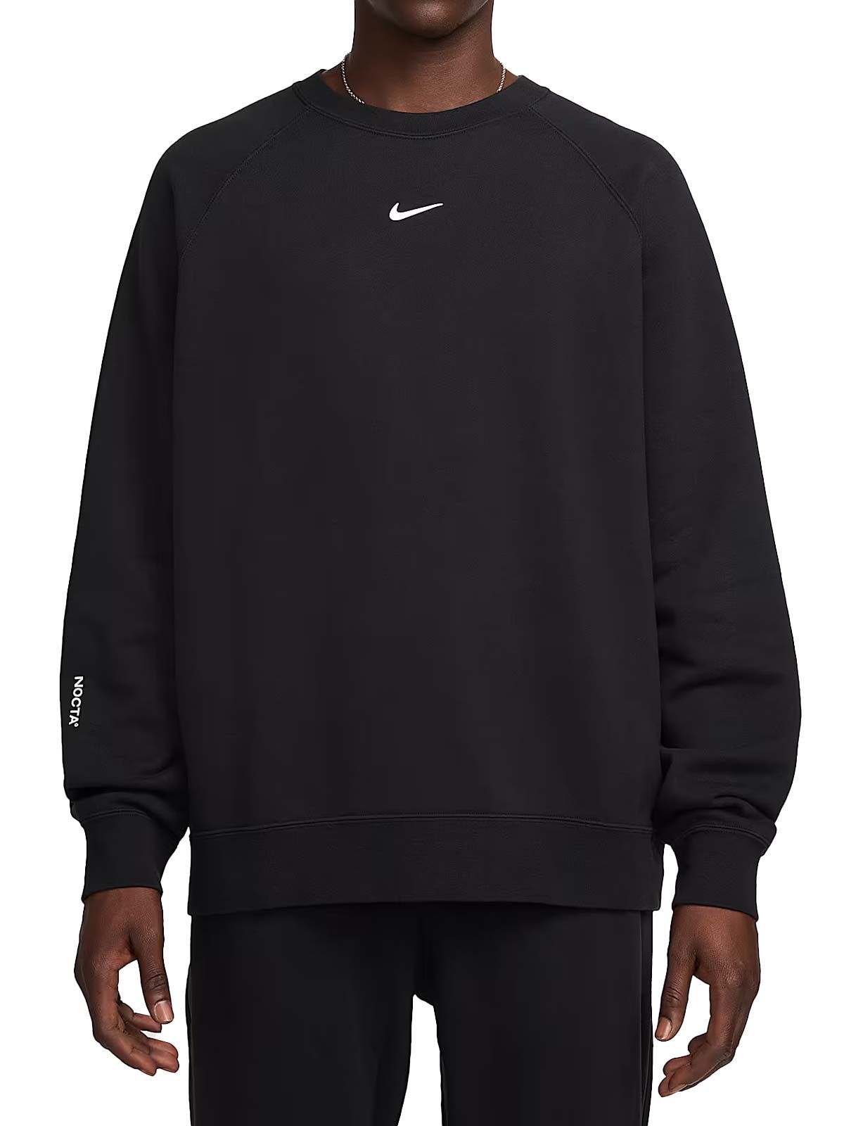 Sweatshirt black NIKE X NOCTA