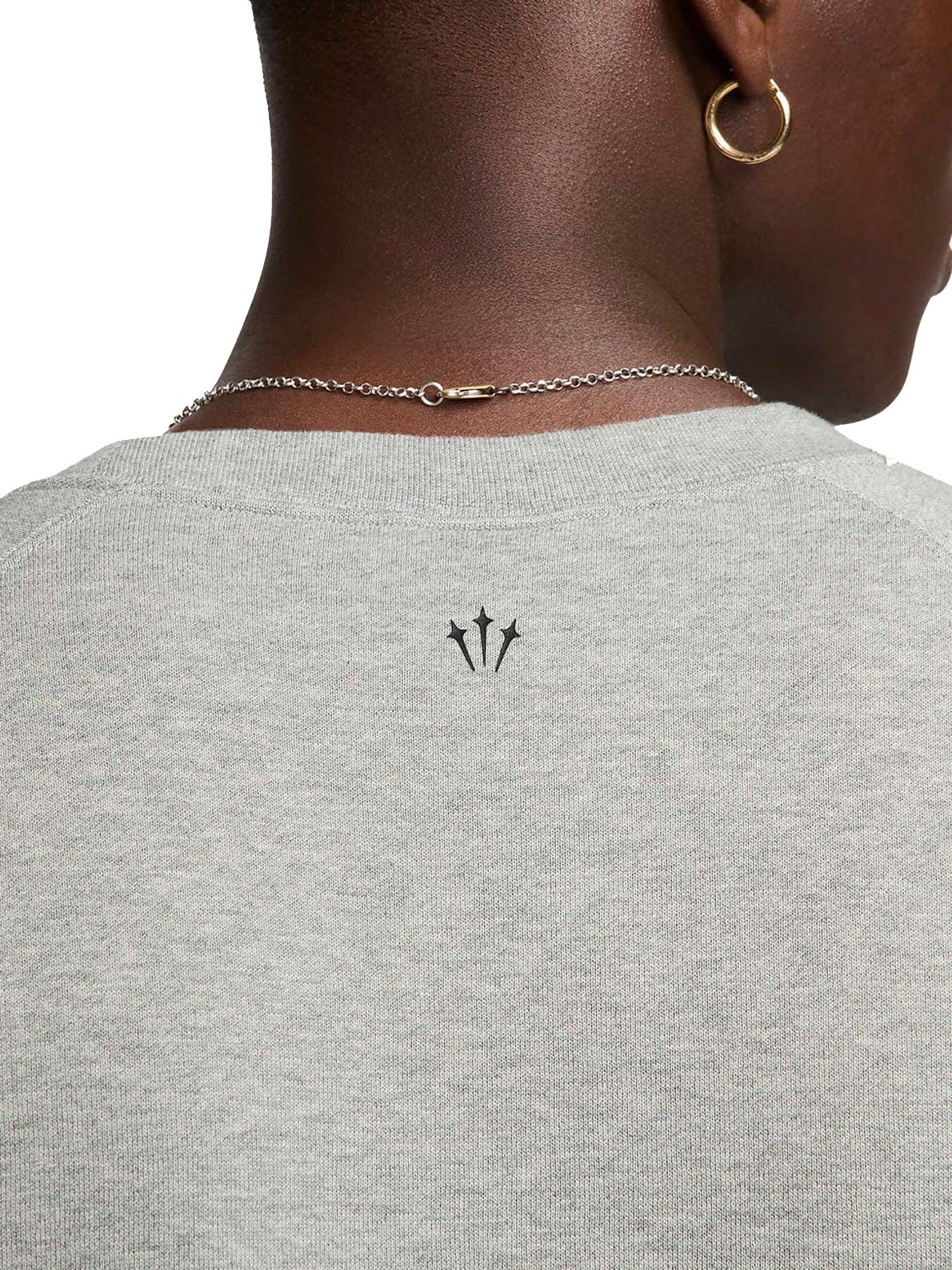 Sweatshirt gray NIKE X NOCTA