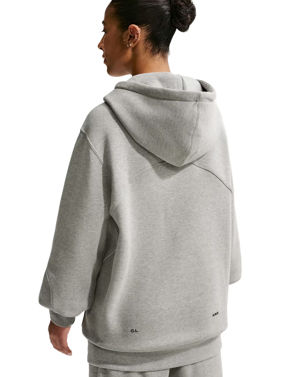 Hoodie gray NIKE X NOCTA