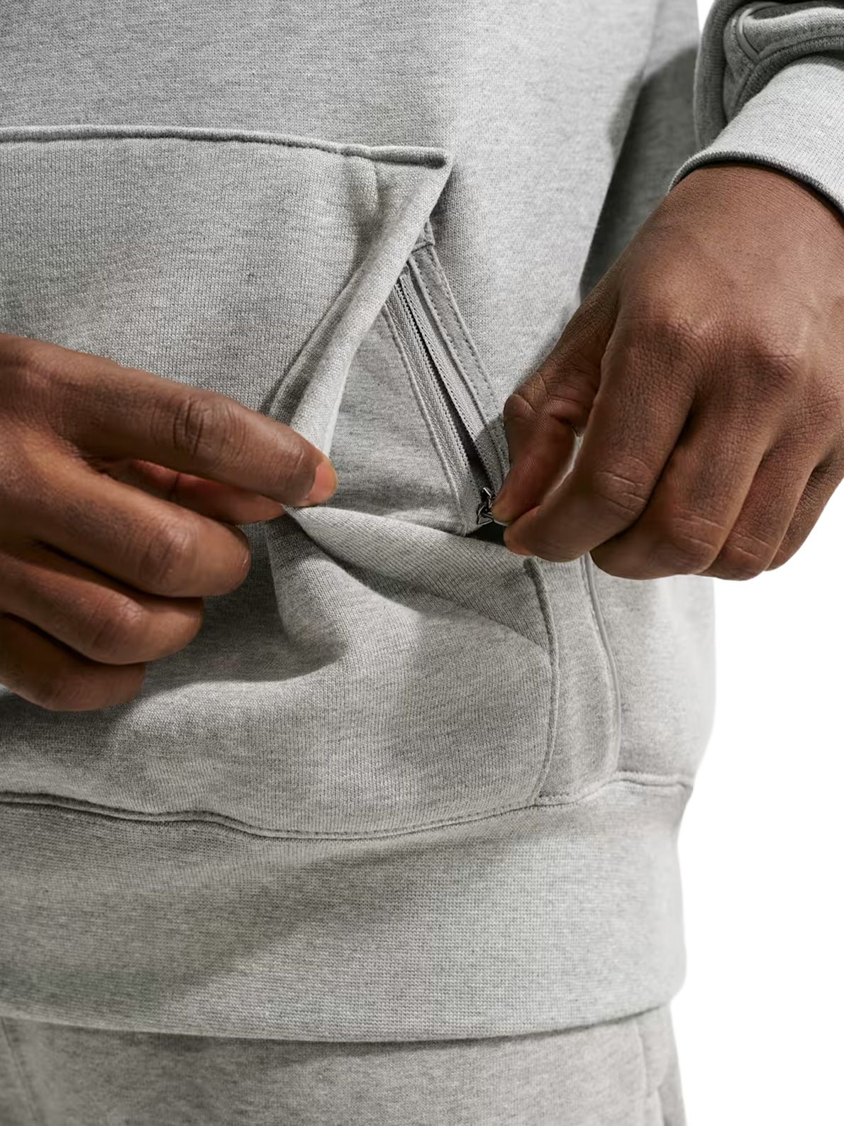 Hoodie gray NIKE X NOCTA