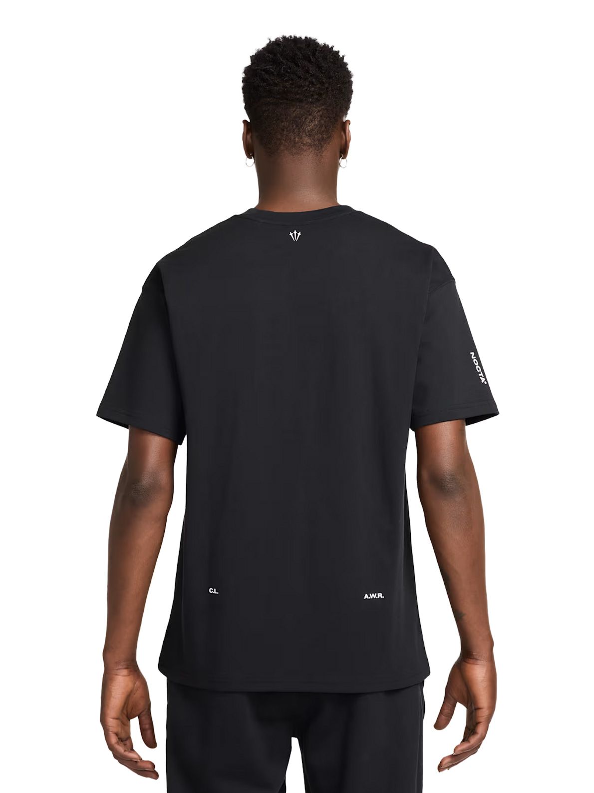 T-shirt black NIKE X NOCTA