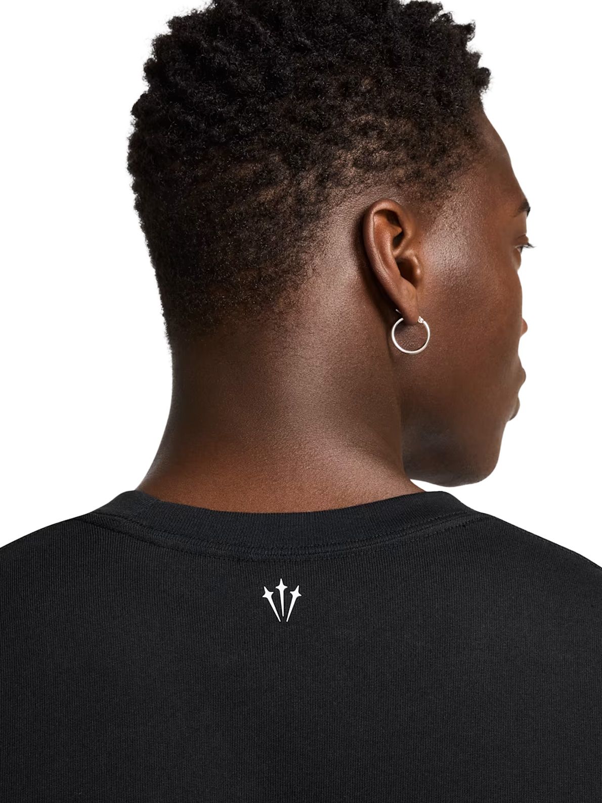 T-shirt black NIKE X NOCTA