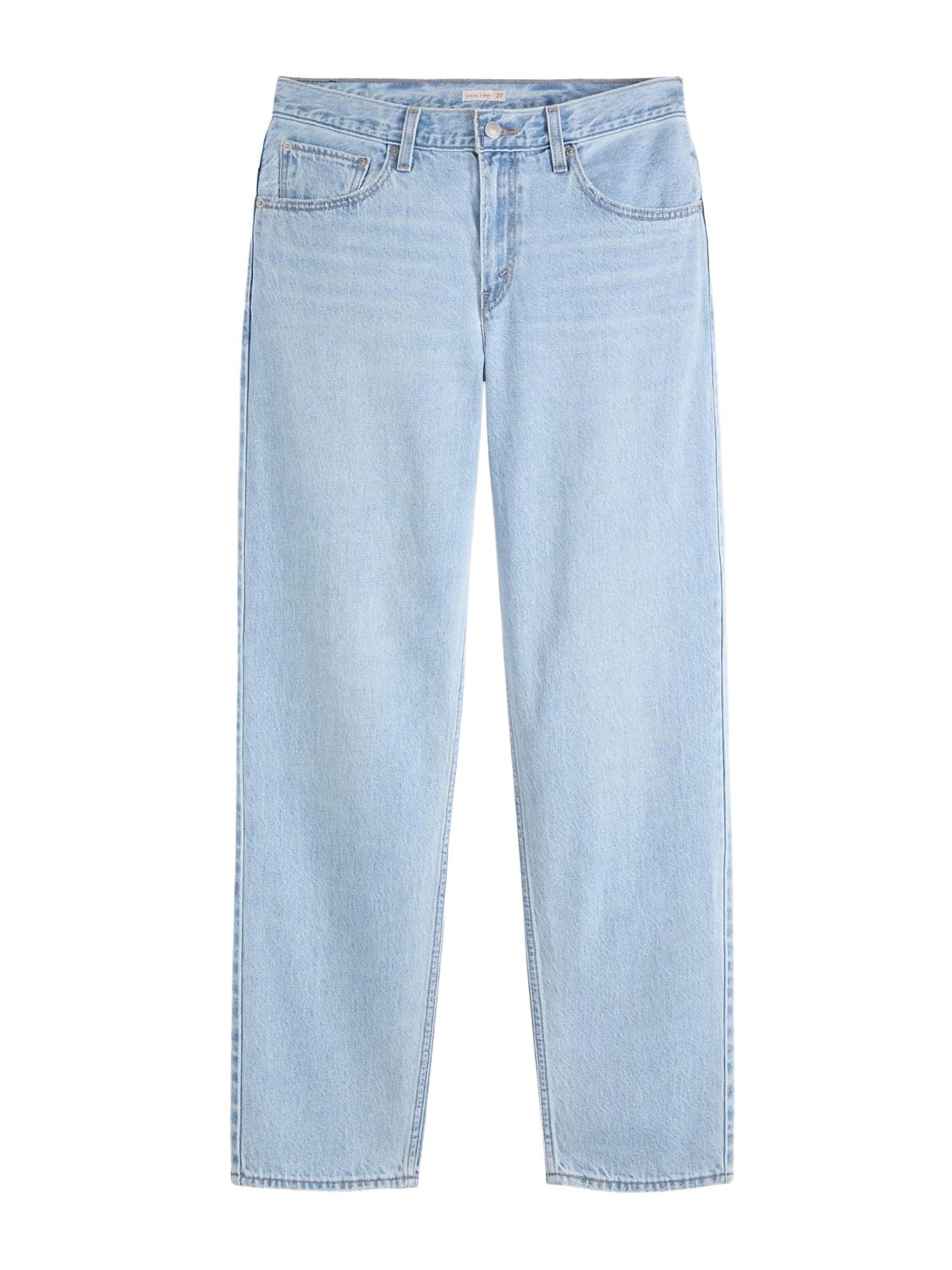 Pantaloni larghi affusolati blu