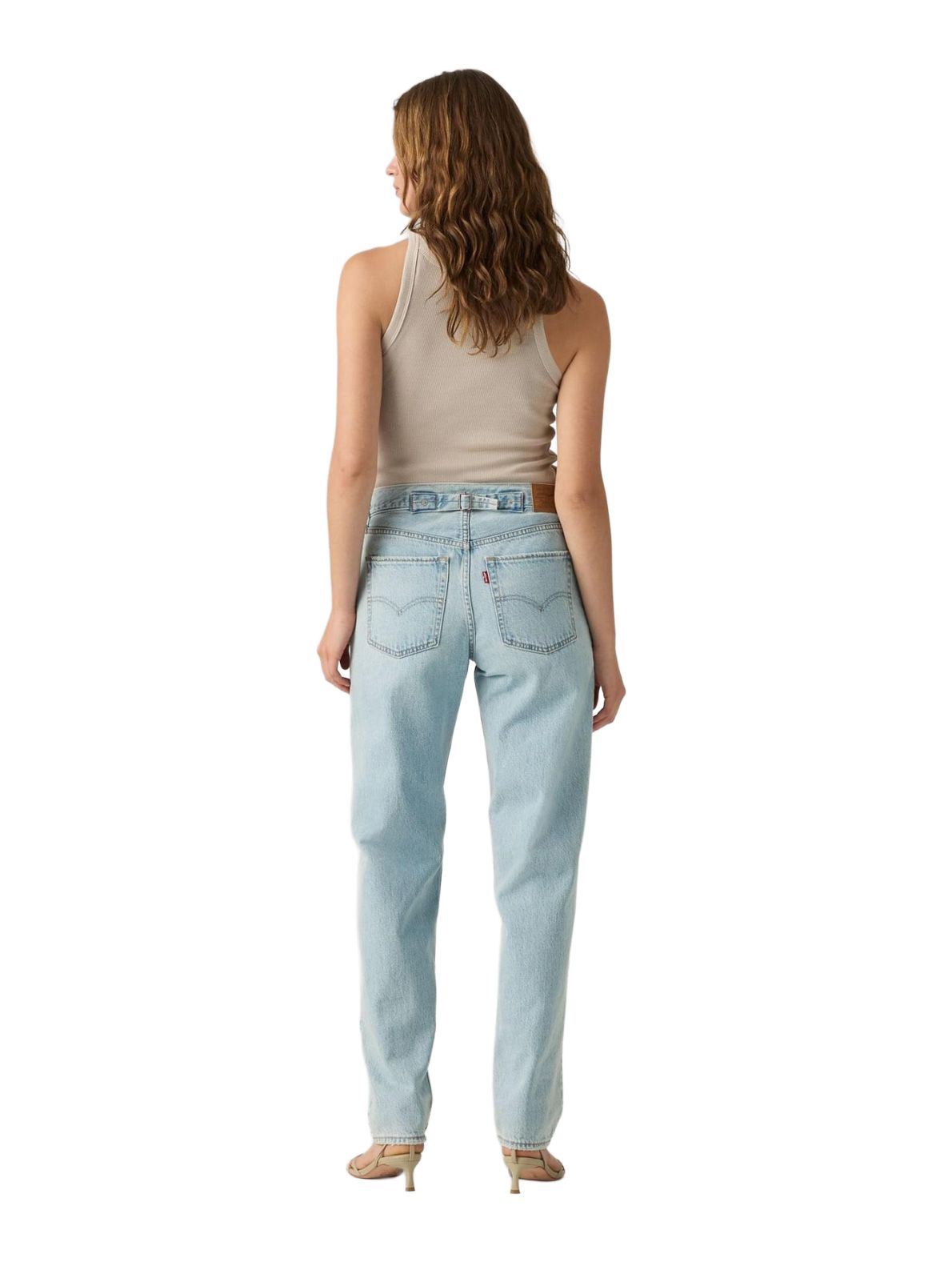 Pantaloni larghi affusolati blu LEVI'S