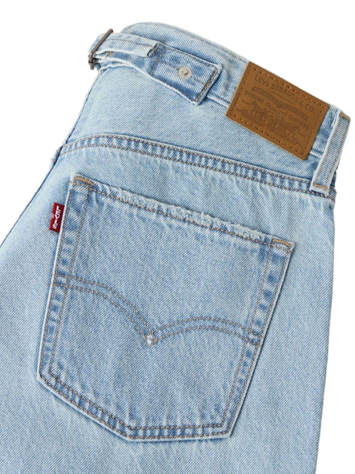 Pantaloni larghi affusolati blu LEVI'S