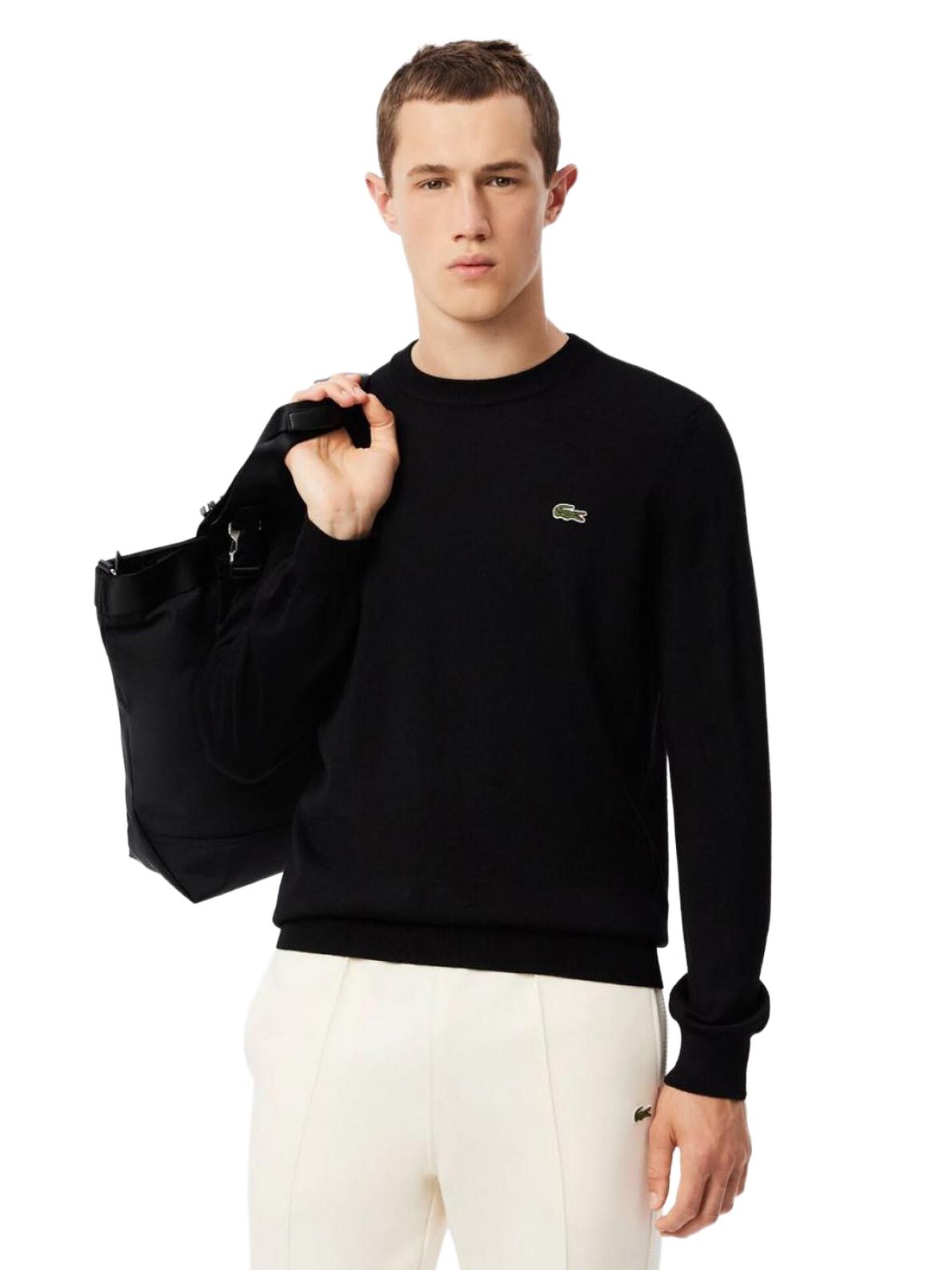 Maglione nero LACOSTE