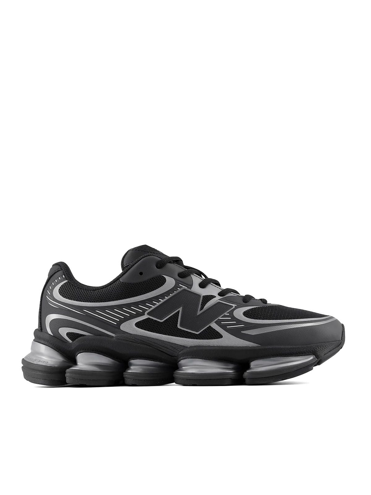 sneakers 2000 black silver
