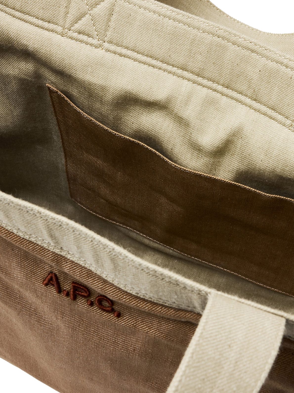 Cabas jardin beige A.P.C.