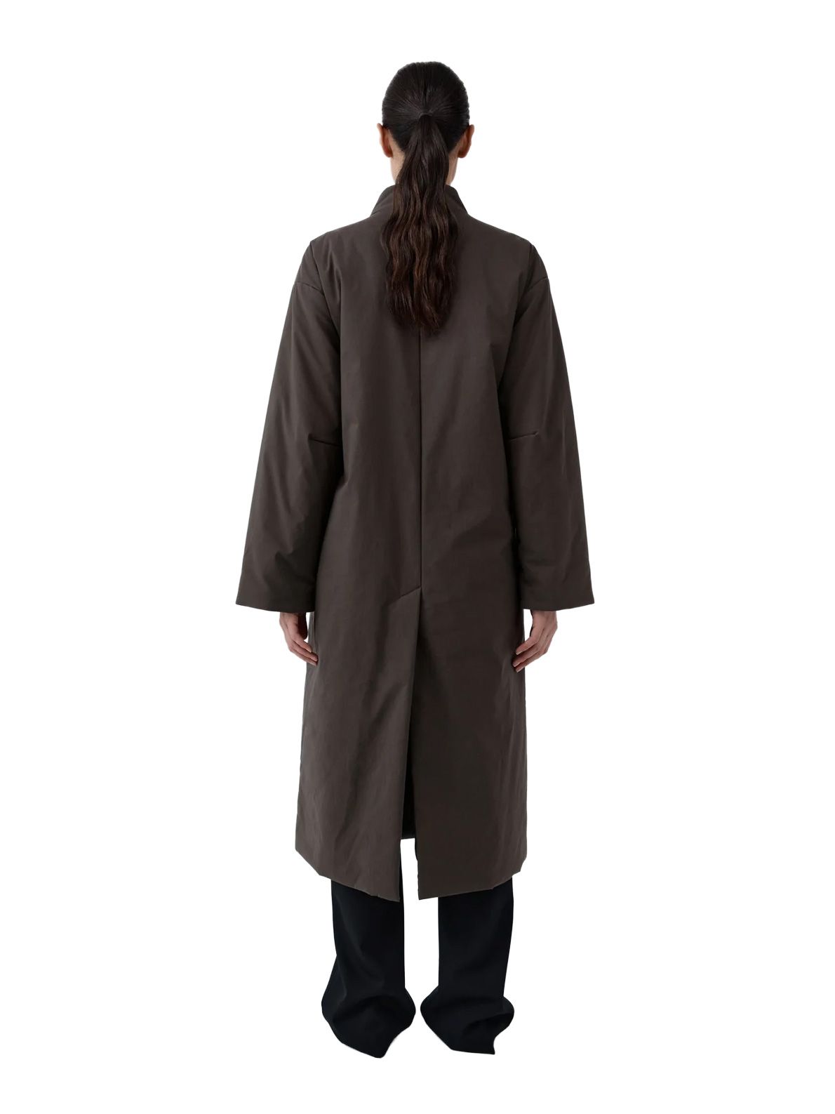 Wood pillow wrap coat ST. AGNI