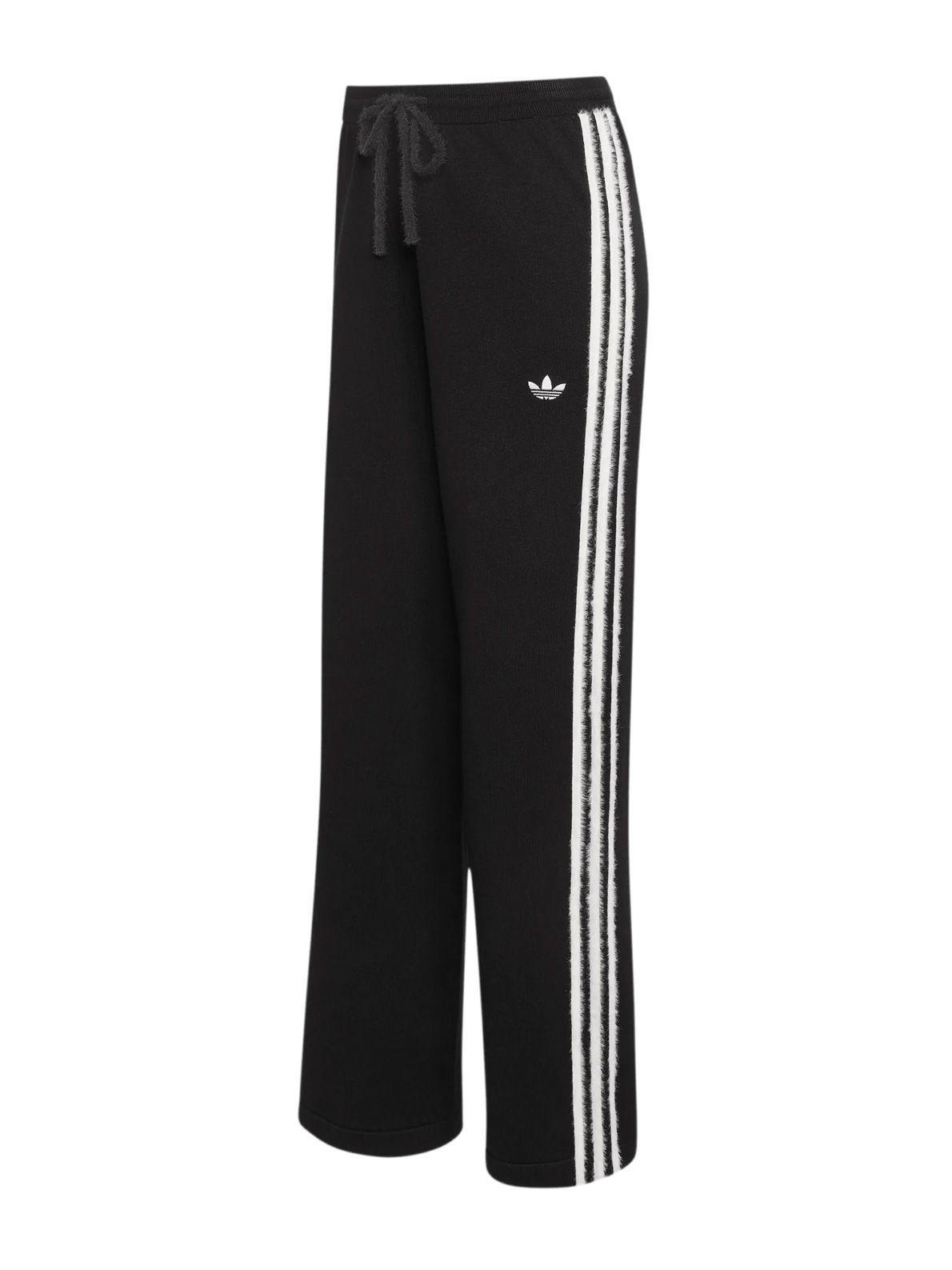 Knit fb trackpants black