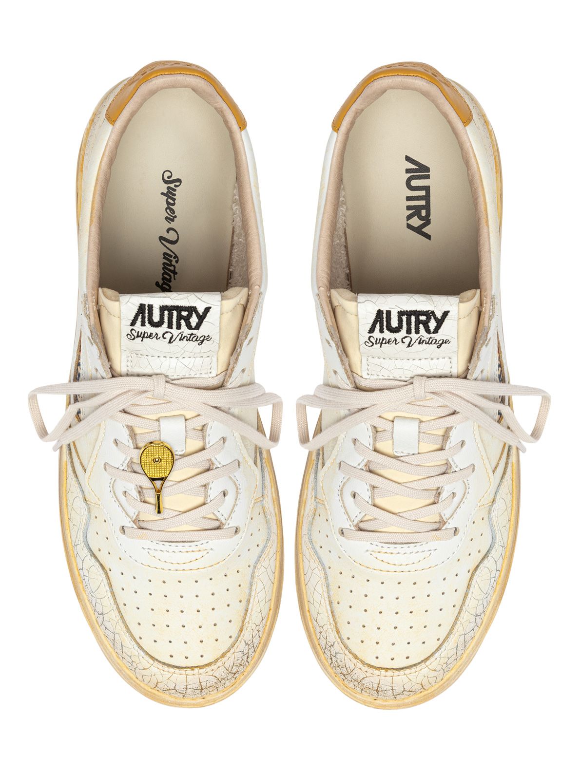 White sup vint low sneakers AUTRY