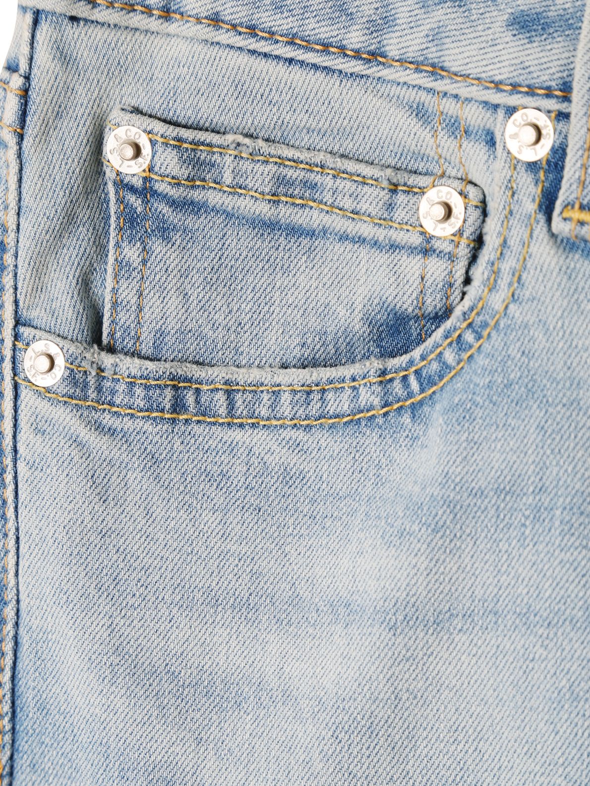 Jeans low slim boot blue LEVI'S