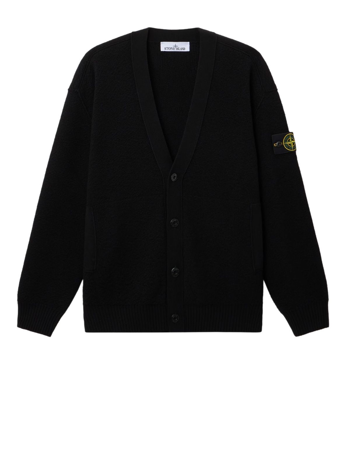Black cardigan