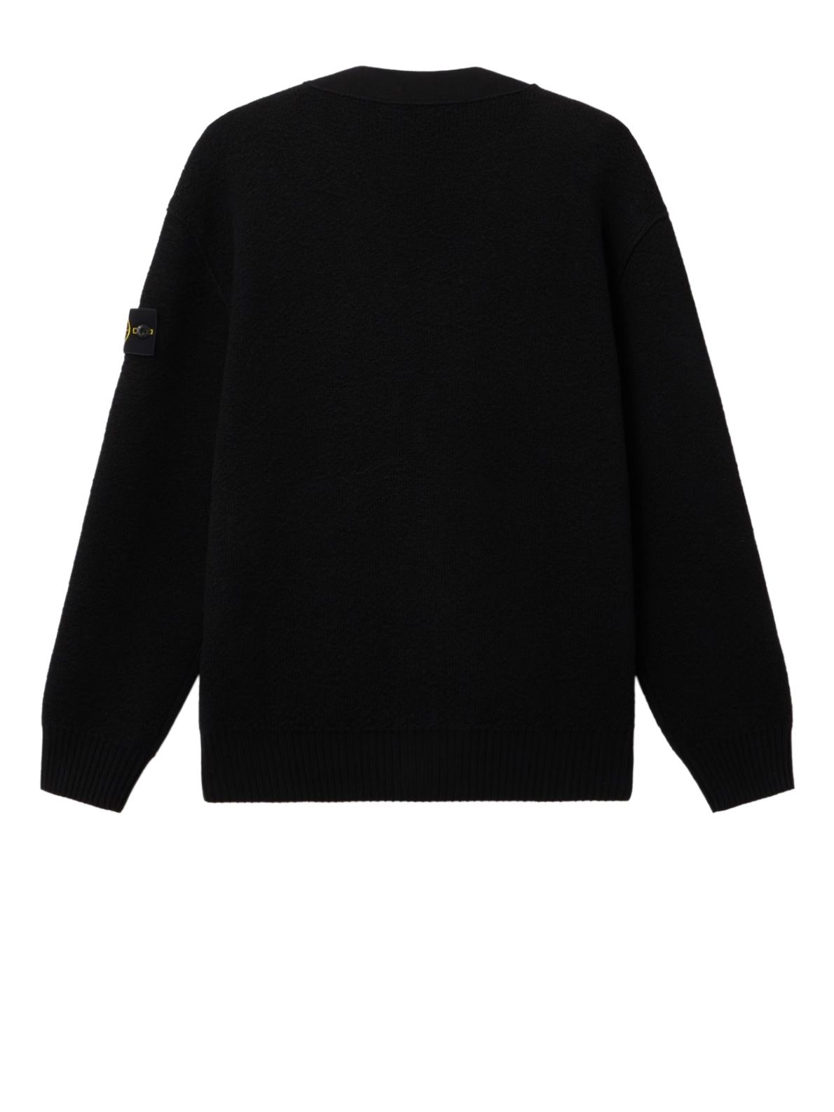 Black cardigan STONE ISLAND