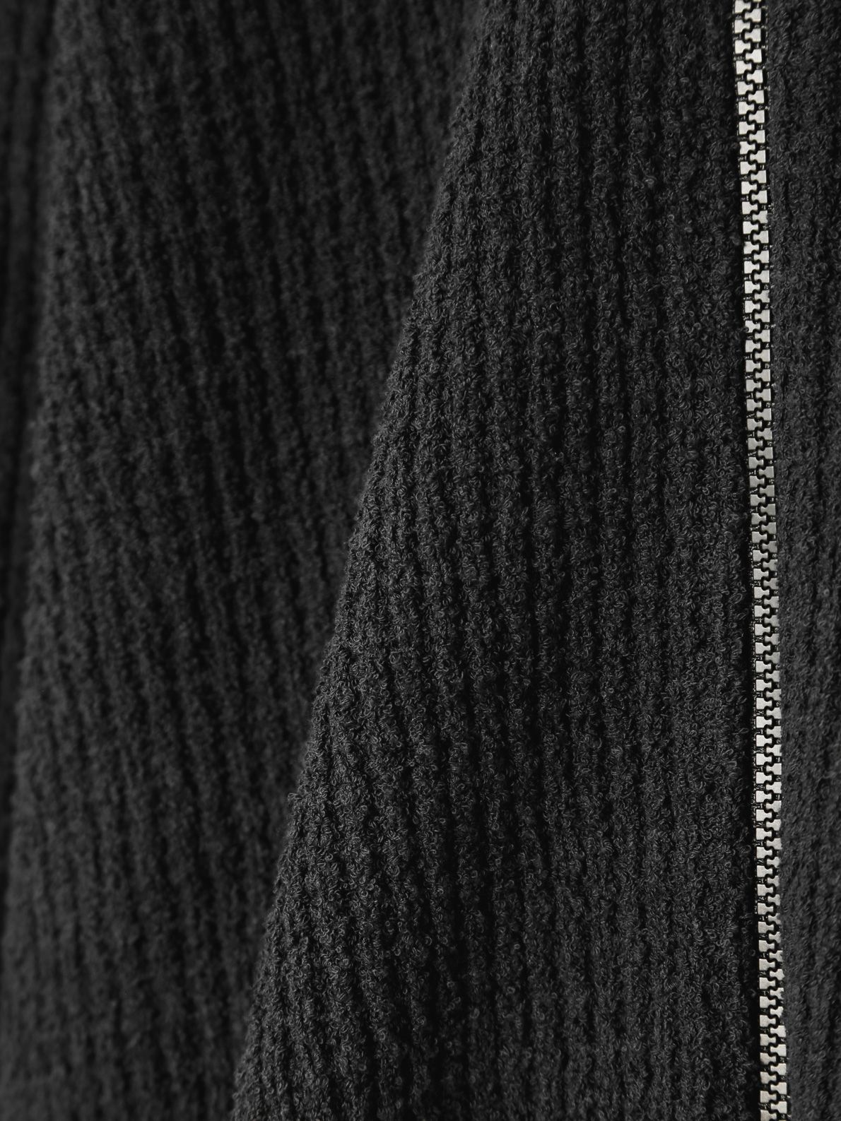 Felpa con cappuccio nera STONE ISLAND