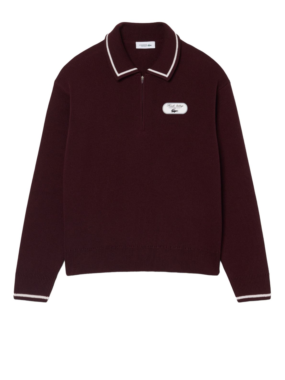 Bordeaux knitwear