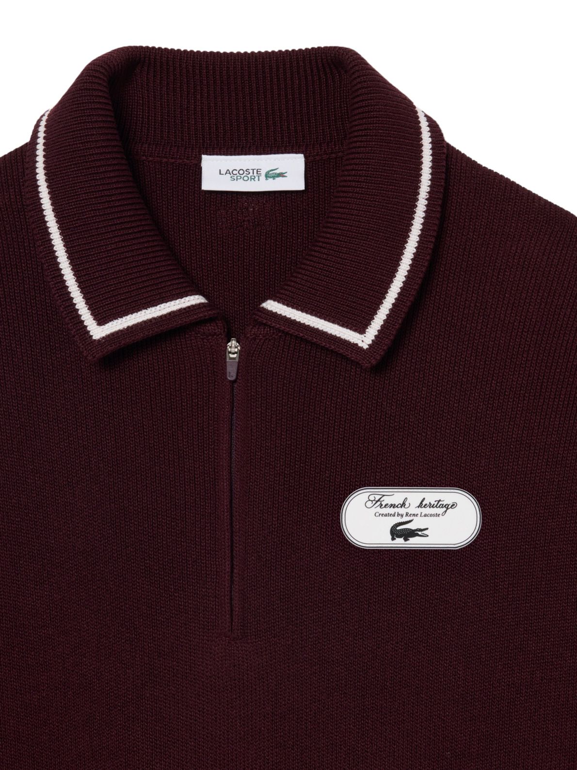 Bordeaux knitwear LACOSTE