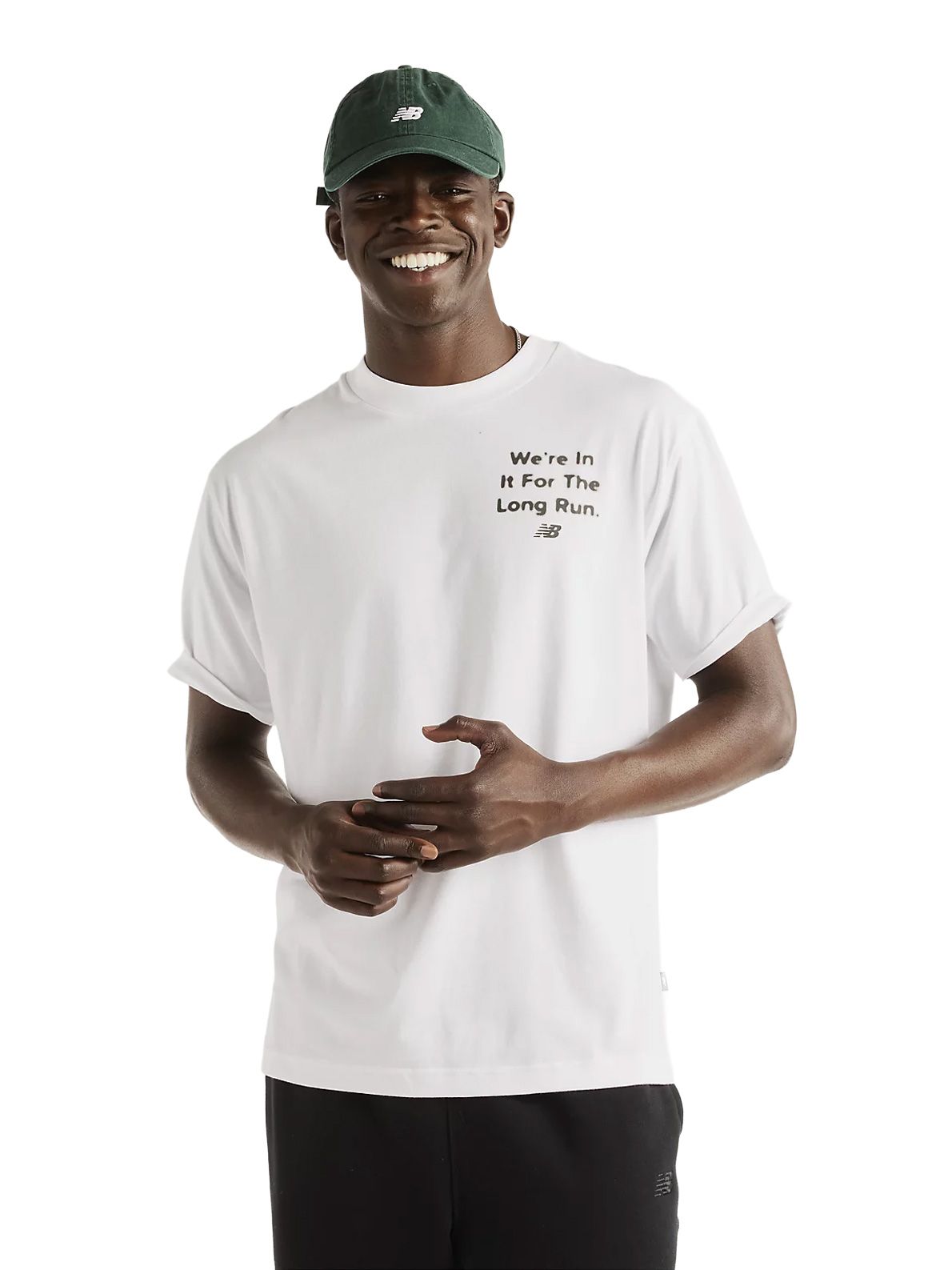 White t-shirt NEW BALANCE