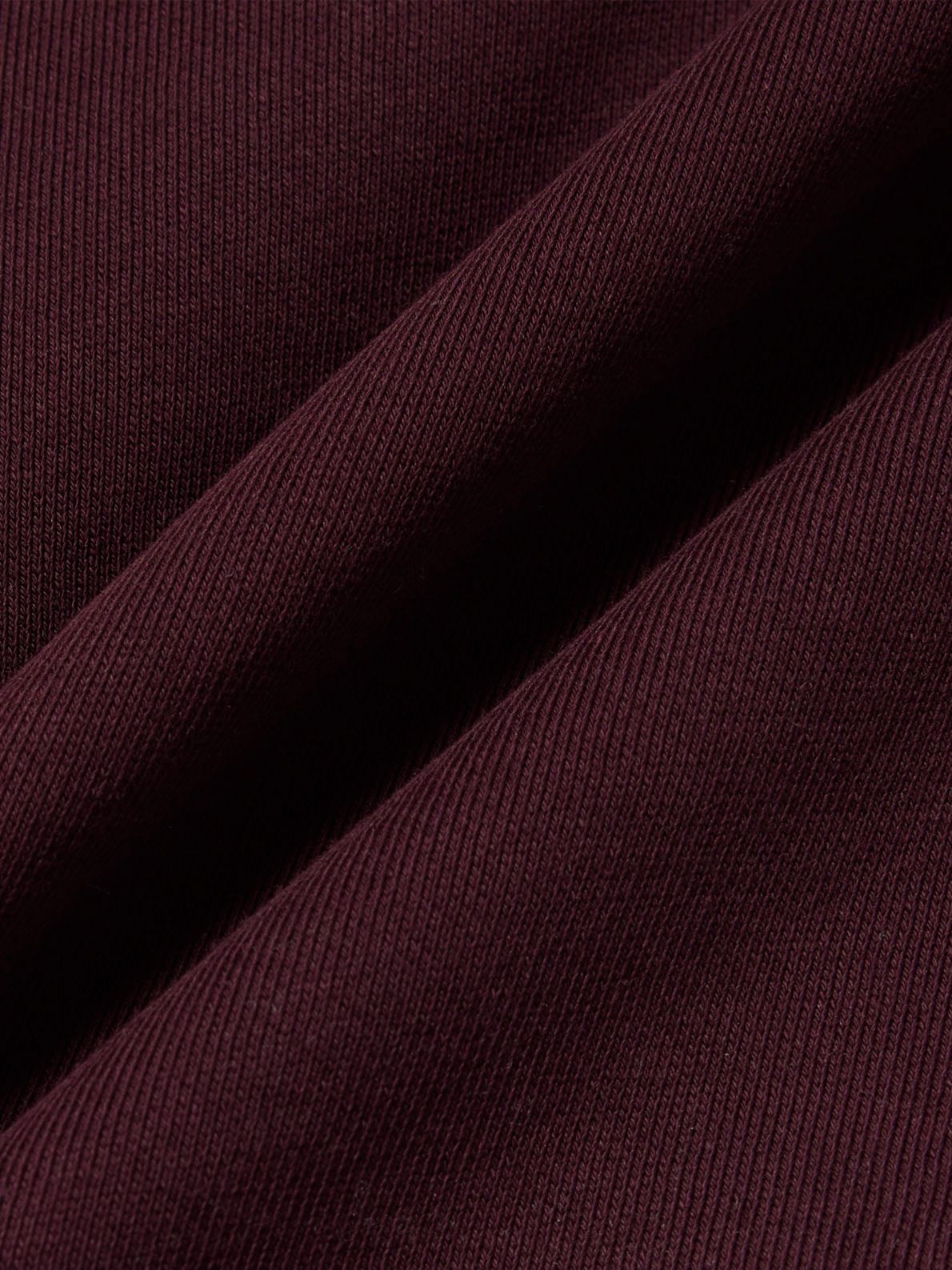 Felpa con cappuccio bordeaux LACOSTE