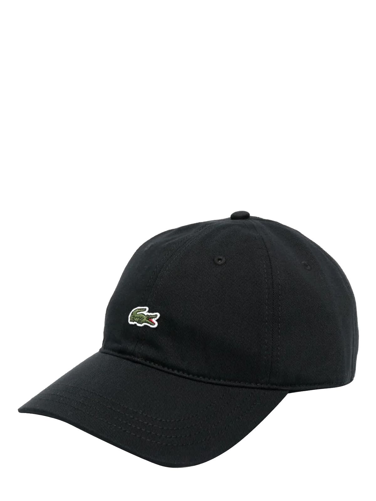 Cappello nero con visiera