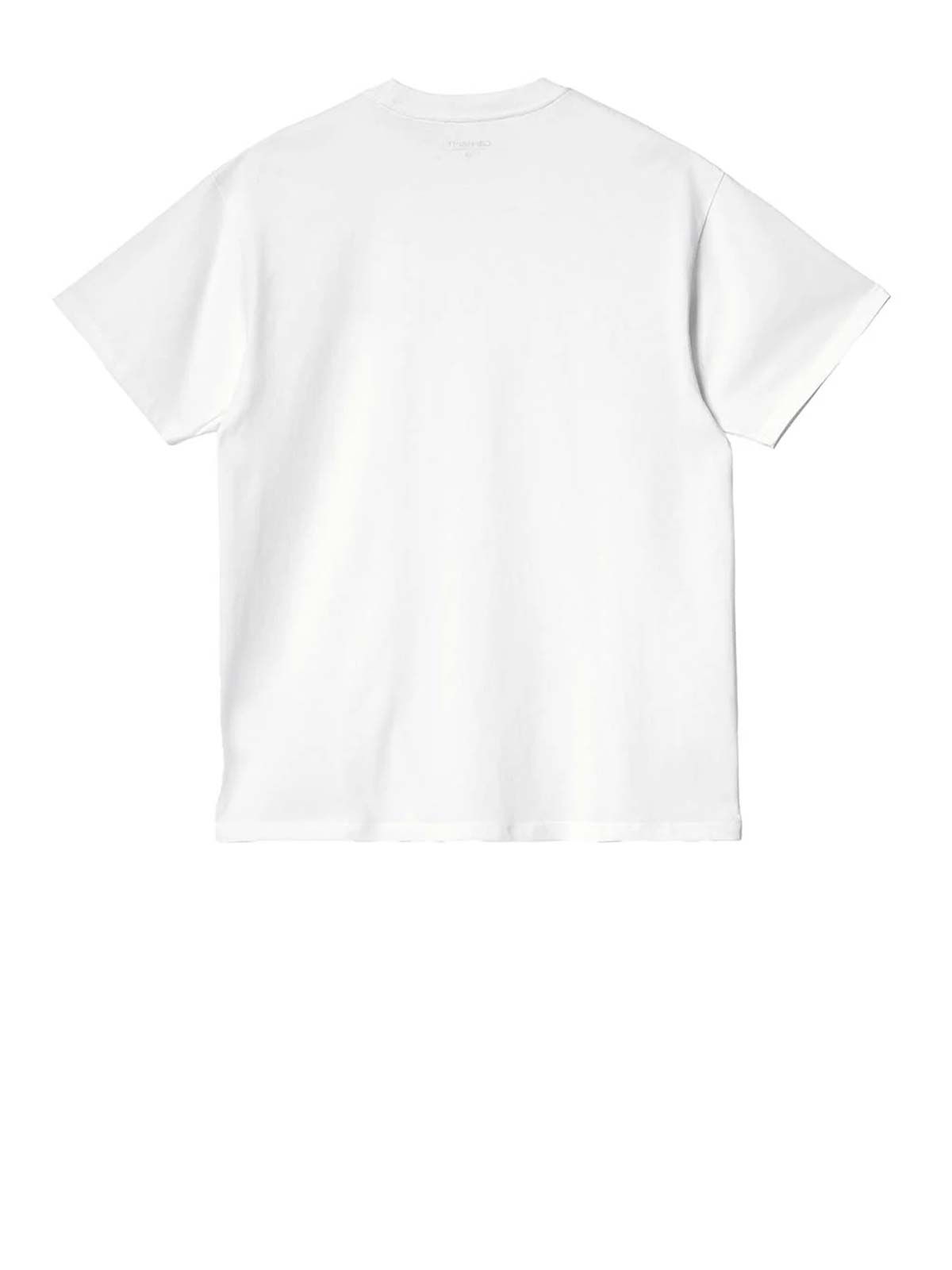 script embroidery t-shirt white CARHARTT WIP