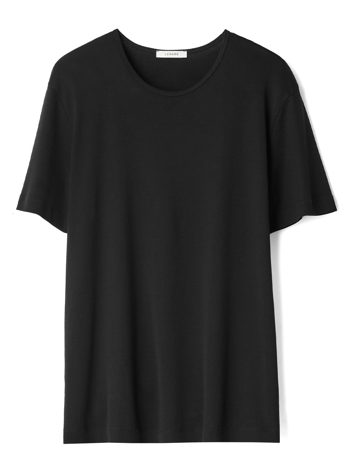 T-SHIRT CON SCOLLO A U NERA