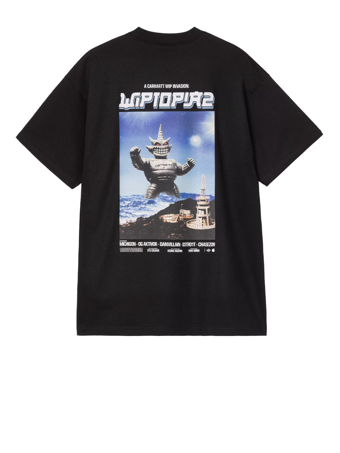 wiptopia t-shirt black CARHARTT WIP