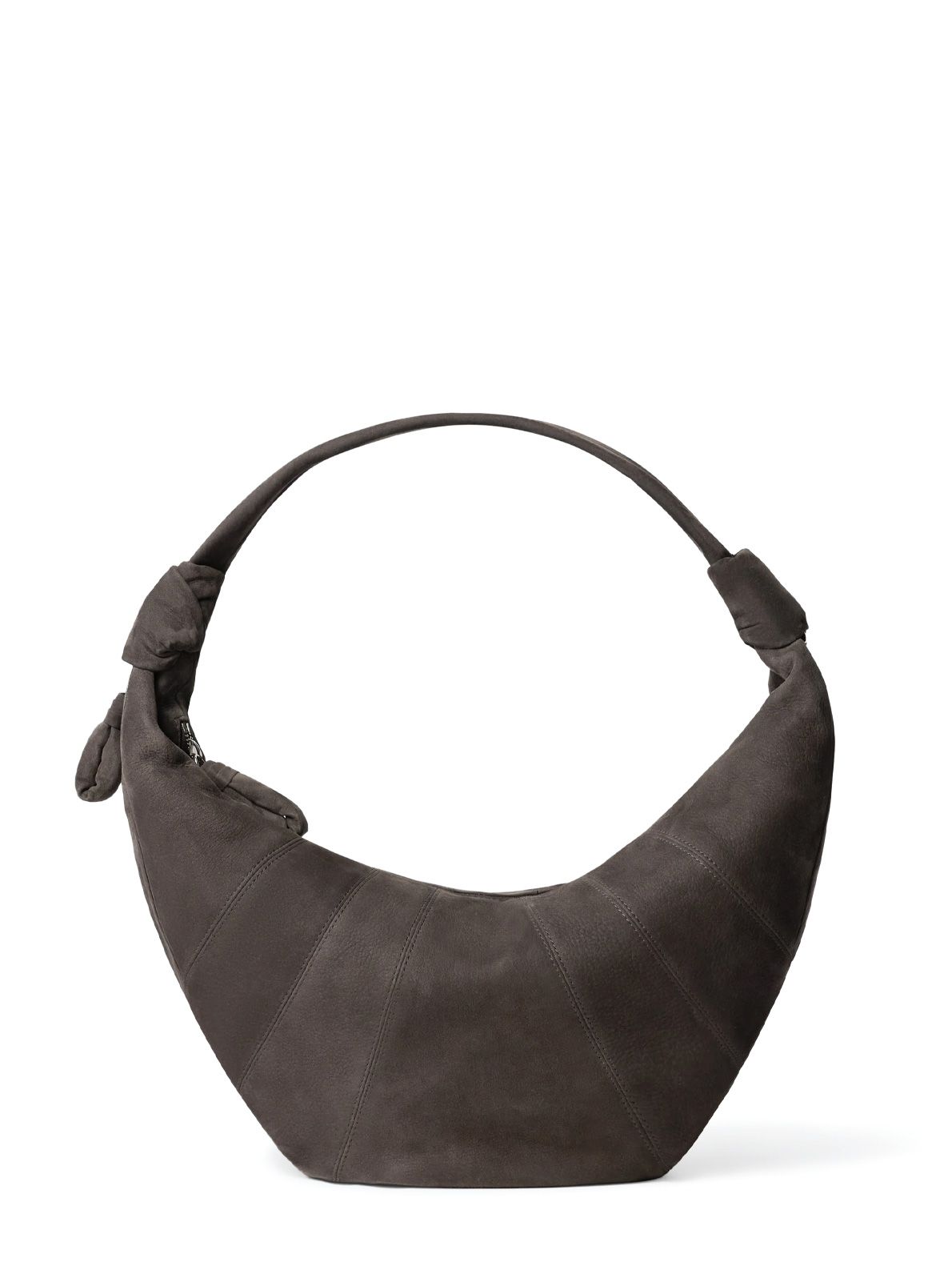 Borsa a mezza luna marrone