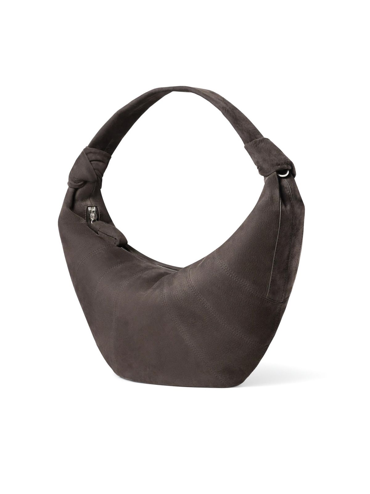 Ebony brown fortune croissant bag LEMAIRE
