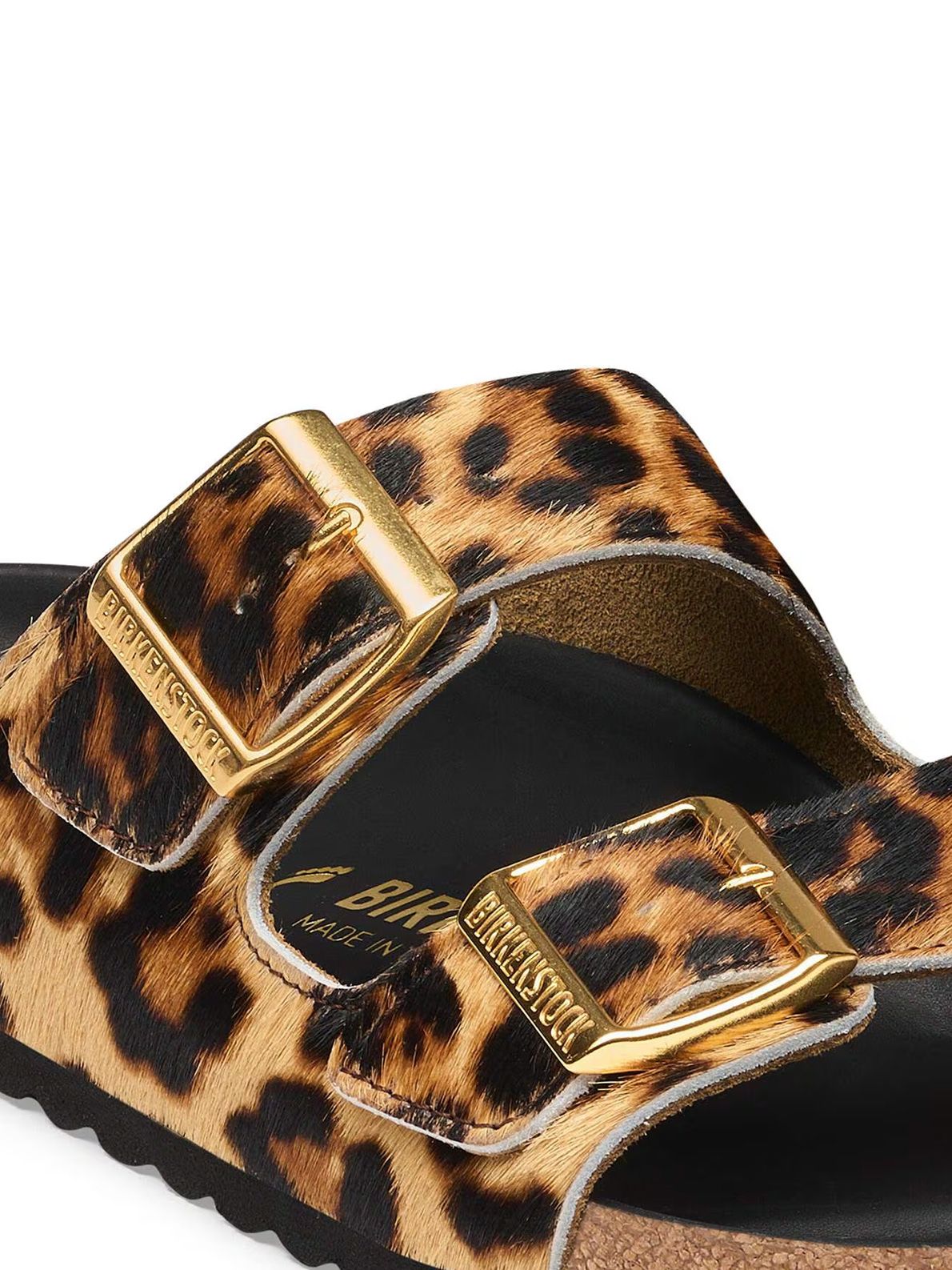 arizona fur hex leopard BIRKENSTOCK