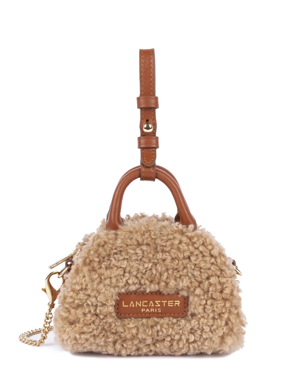 clutch marrone chiaro