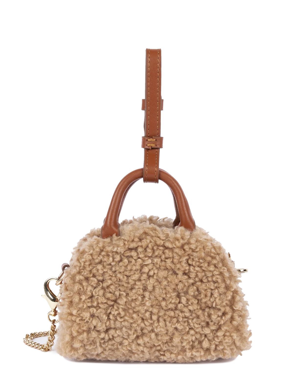 clutch marrone chiaro LANCASTER