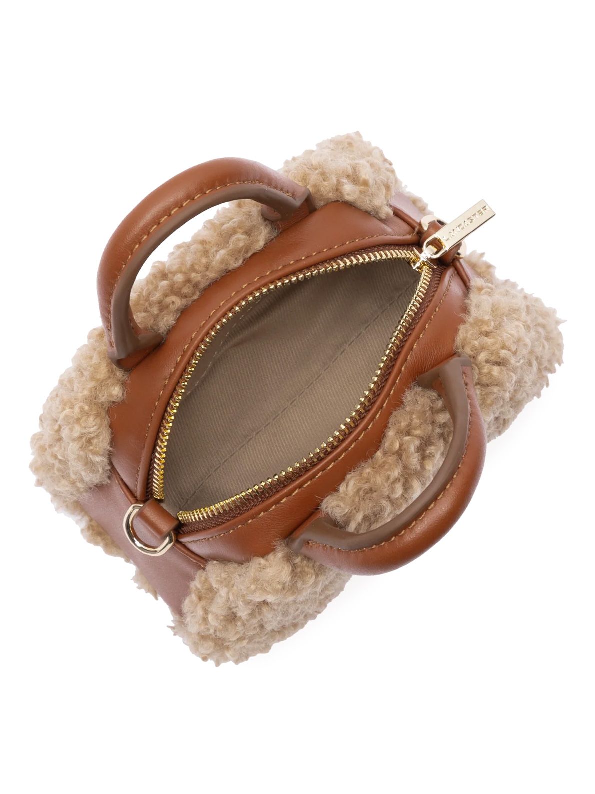 clutch marrone chiaro LANCASTER