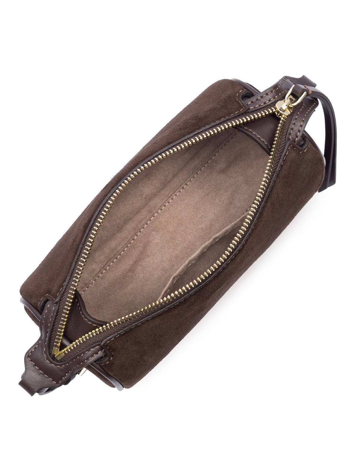 Borsa a tracolla brown LANCASTER