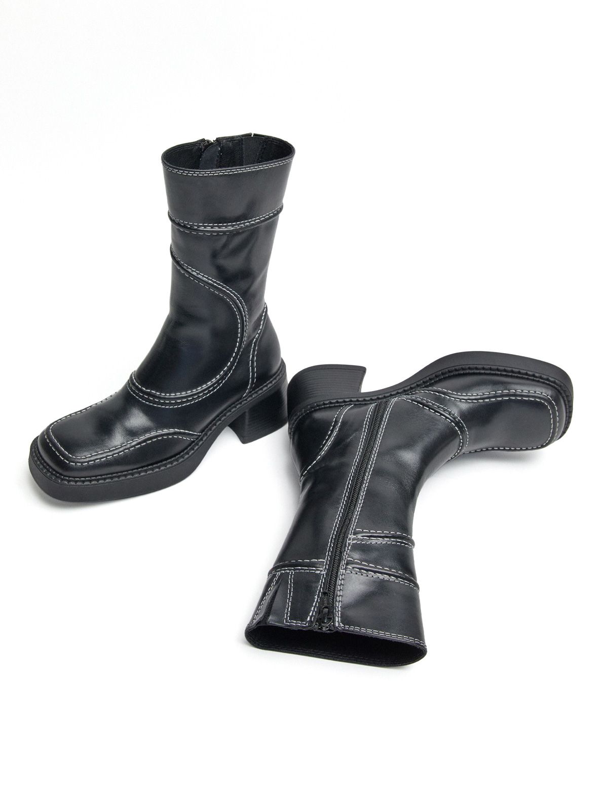 Black ankle boots MIISTA