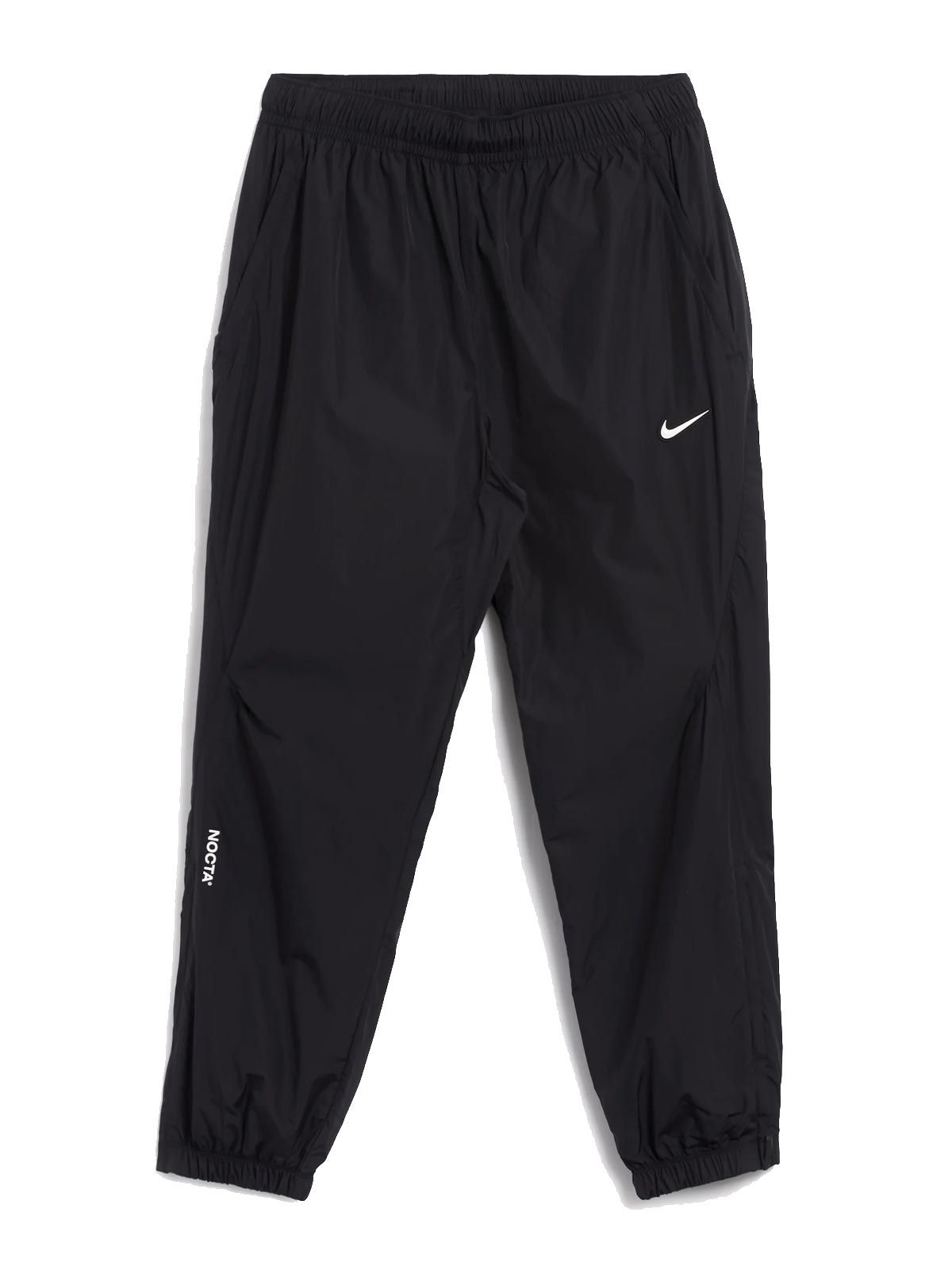 Trackpants in technical fabric black
